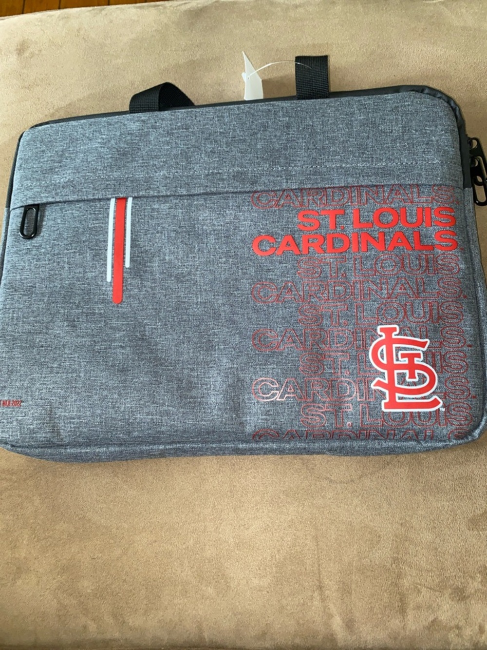 St. Louis Cardinals Grey& Red Laptop Laptop Holder NWT